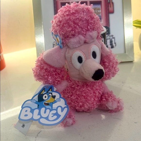 Other - Bluey Pink Poodle Plush Toy - NWT